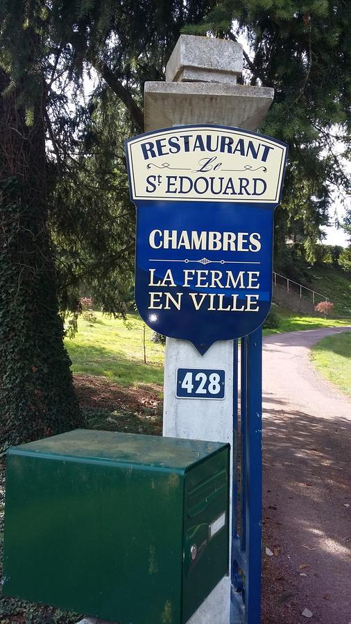 La Ferme En Ville Bernay  Exteriör bild